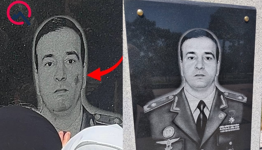 Polad Həşimovun məzar daşındakı nöqsan aradan qaldırıldı – FOTO