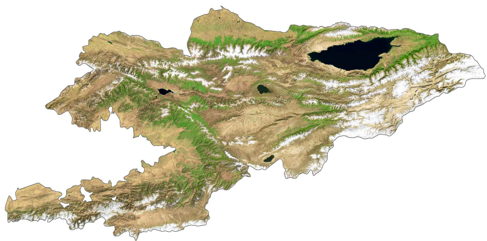 Qırğızıstanın ərazisi artıb
