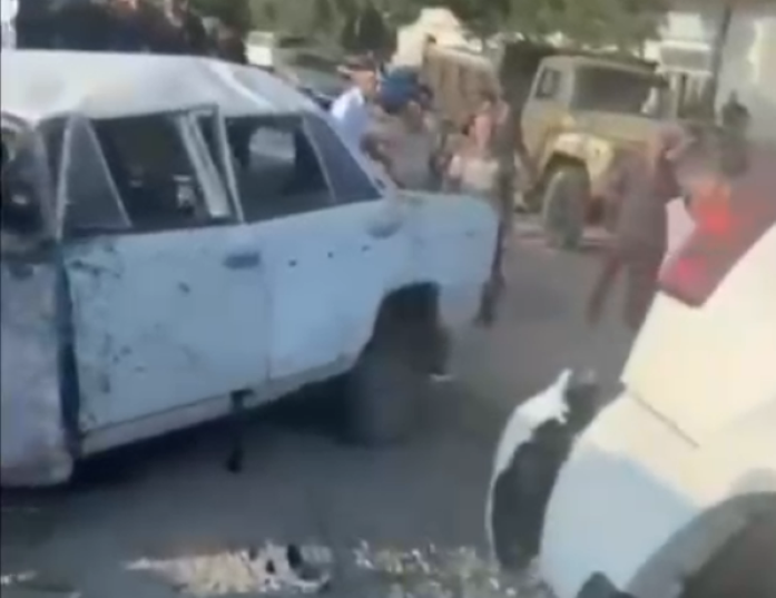 4 nəfərin öldüyü qəza yerindən GÖRÜNTÜLƏR